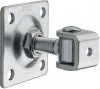 Zawias PSG 61.018.01 z szyldem 80x80x3mm - gwint M16 (regulowany, ucho ocynkowane)
